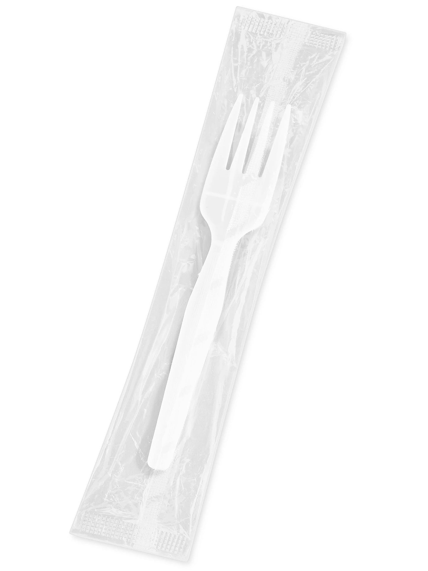 Plastic Fork Wrapped (200/Pack)